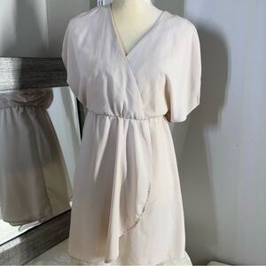 H&M Cream Dolman Sleeve V-Neck Sundress
